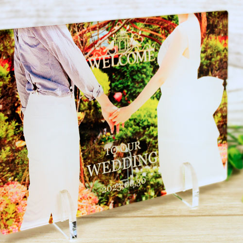 アクリルウェルカムボード